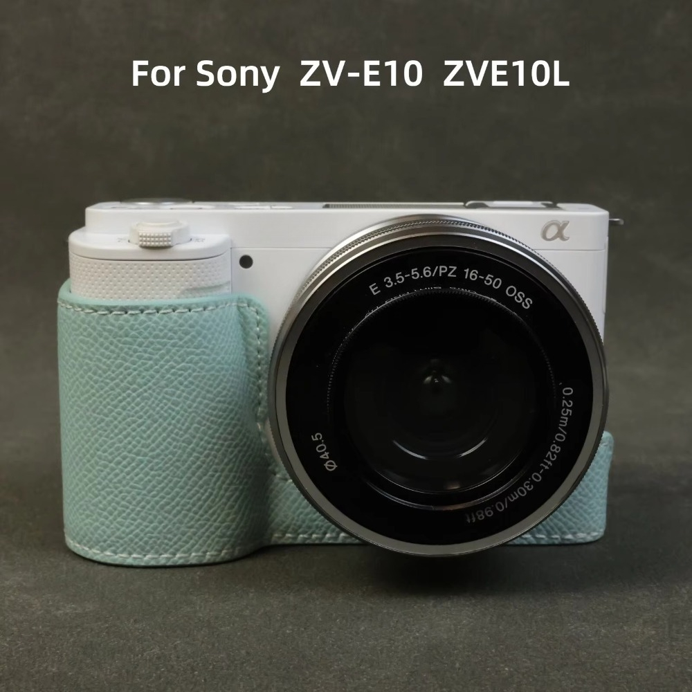 Sony Camera Zv-E10 - Leather Protective Case For Sony ZV-E10