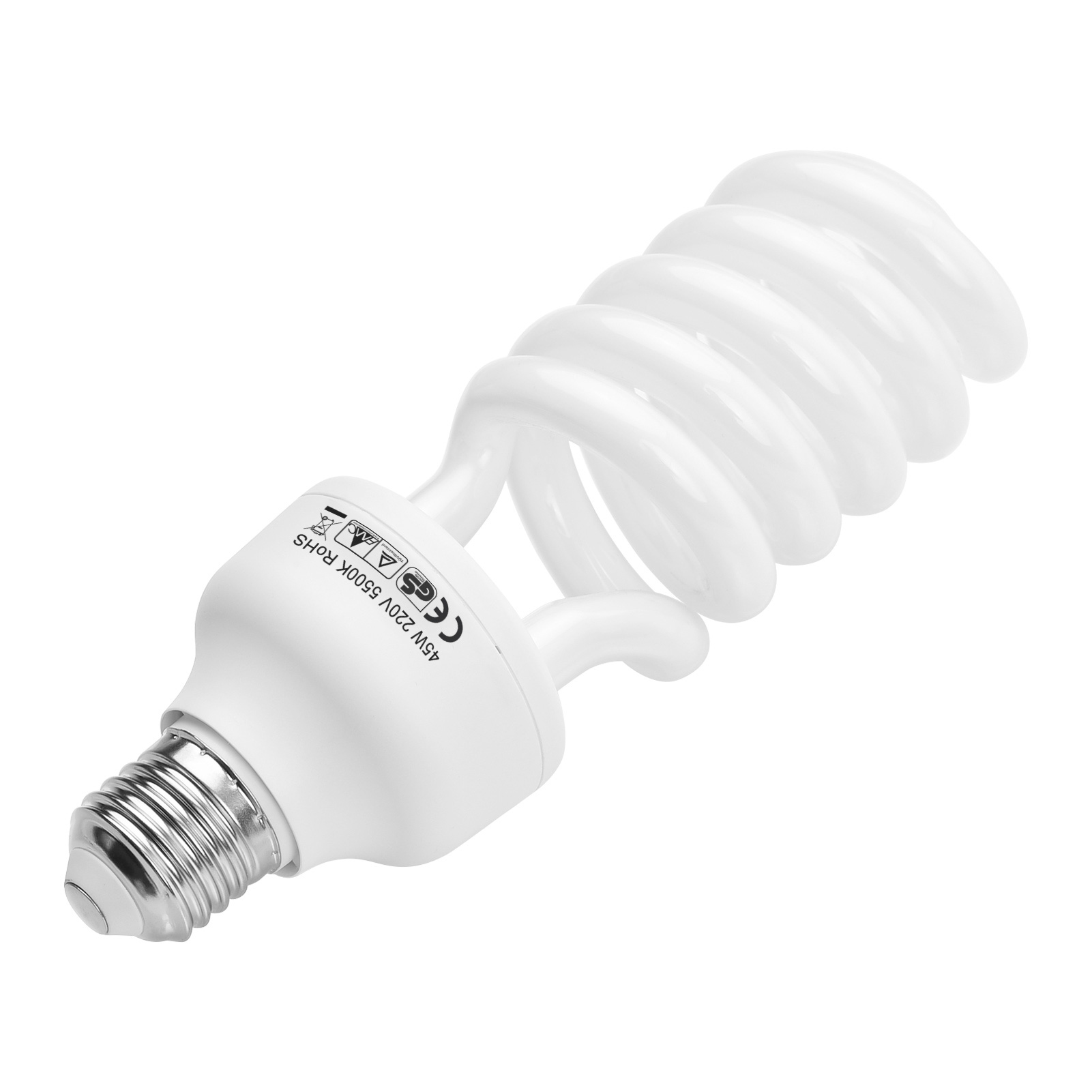 45W Spiral Fluorescent Light B - Photography Bulb review and price