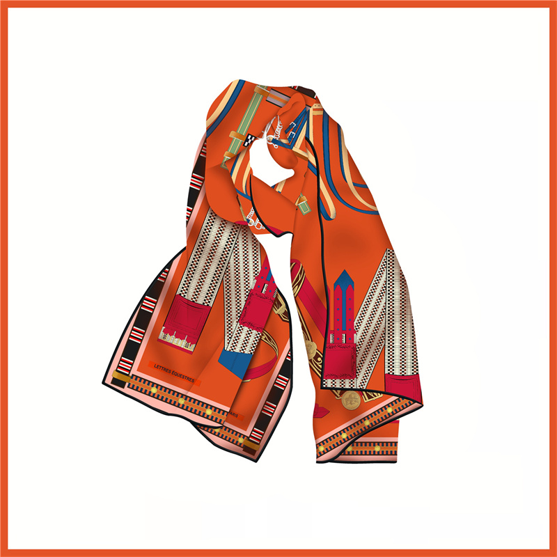 150x40CM Twill Silk Scarf Wome - Photography Trend review and price