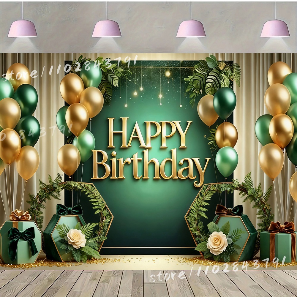 Dark Emerald Green And Gold Ha - Photography Dark Cloth review and price
