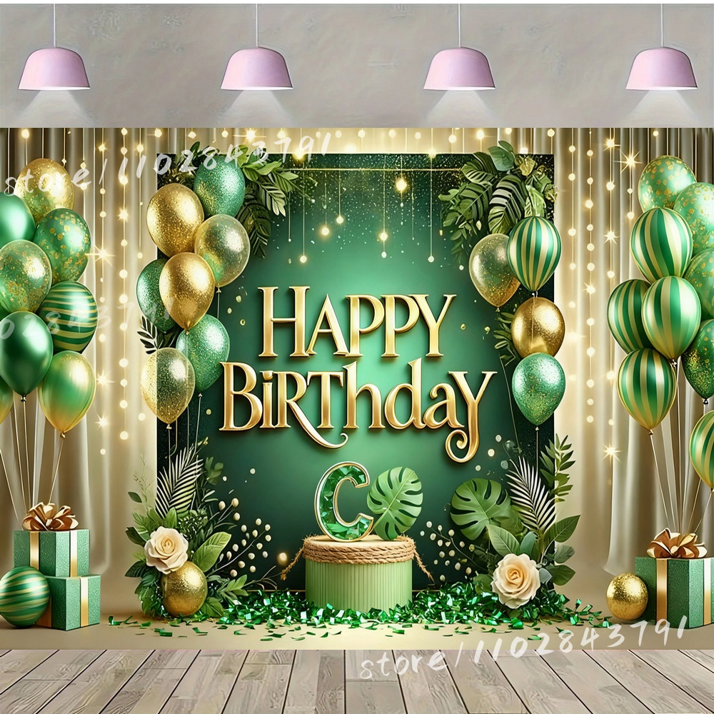 Dark Emerald Green And Gold Ha - Photography Dark Cloth review and price
