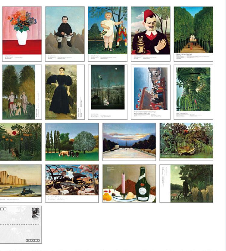 30 Sheets/Set Henri Rousseau A - Photography Trend review and price