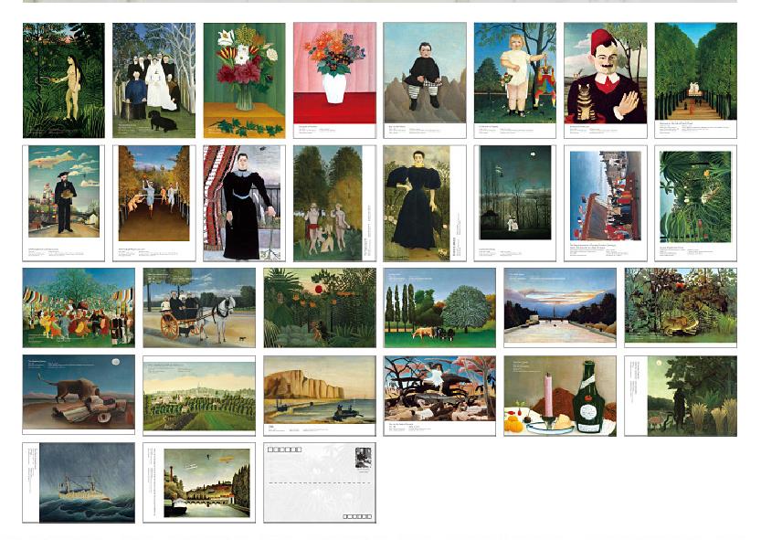 30 Sheets/Set Henri Rousseau A - Photography Trend review and price