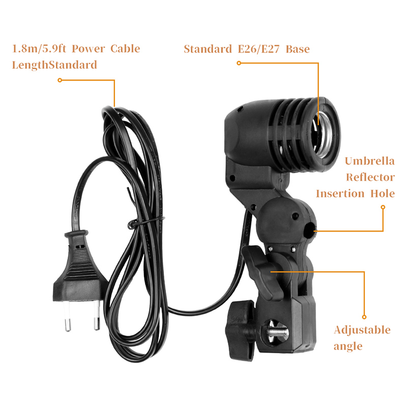 1.8m Cable Cord Light Bulb Sta - Photography Umbrella Light review and price