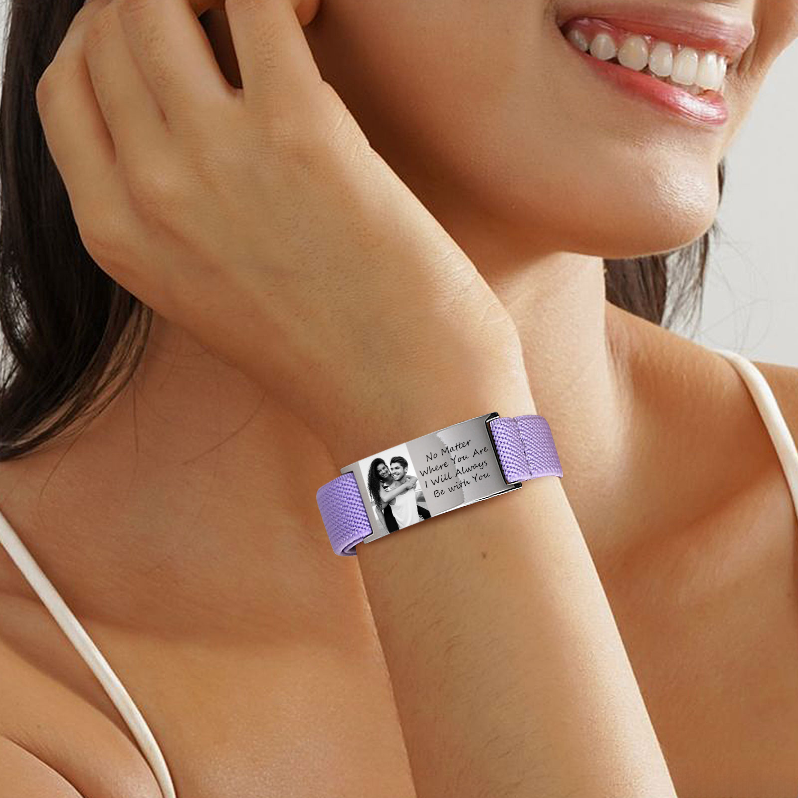 Custom Photo Elastic Bracelet  - Photography Of War review and price