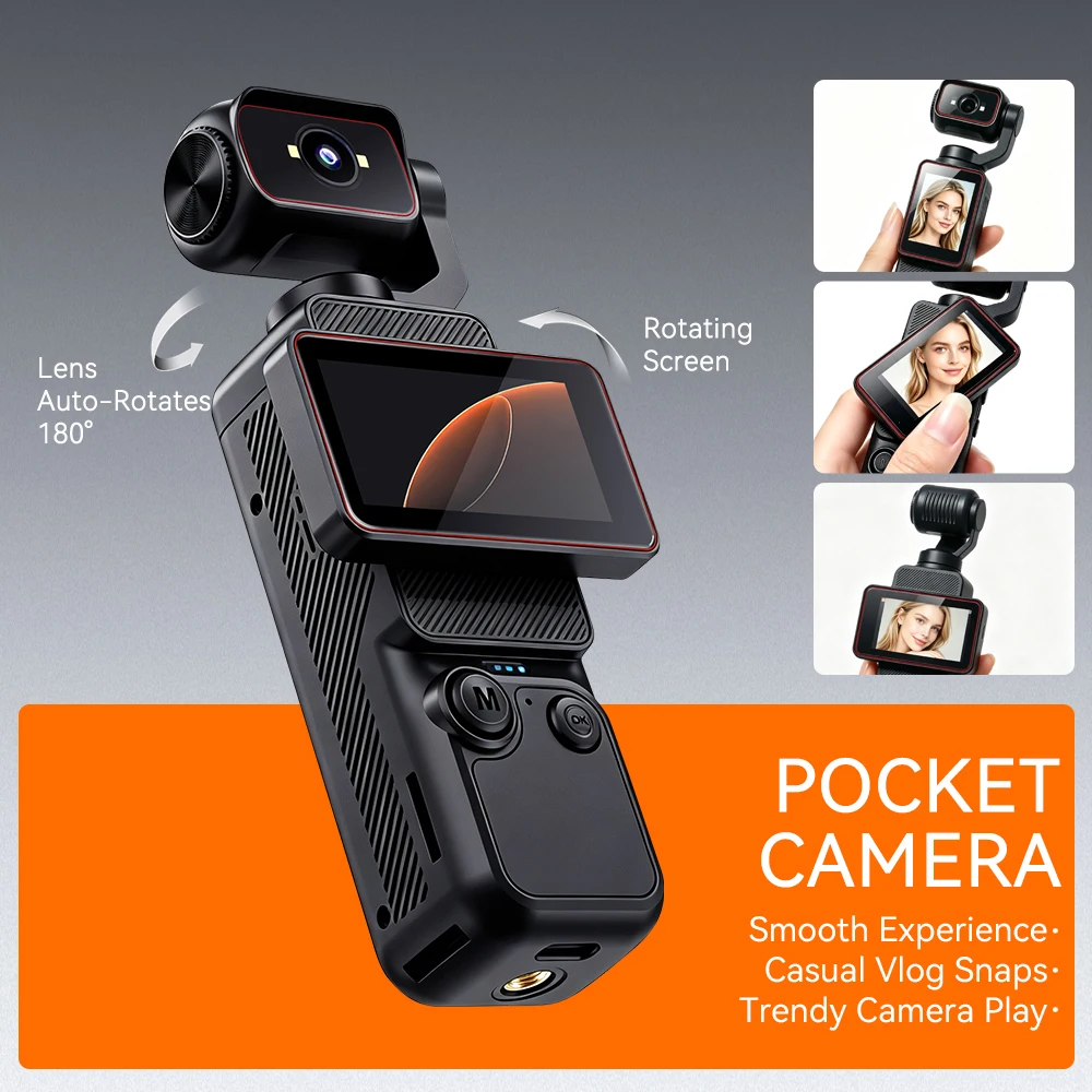 Handheld HD Action Camera 180° - Photography Blog review and price