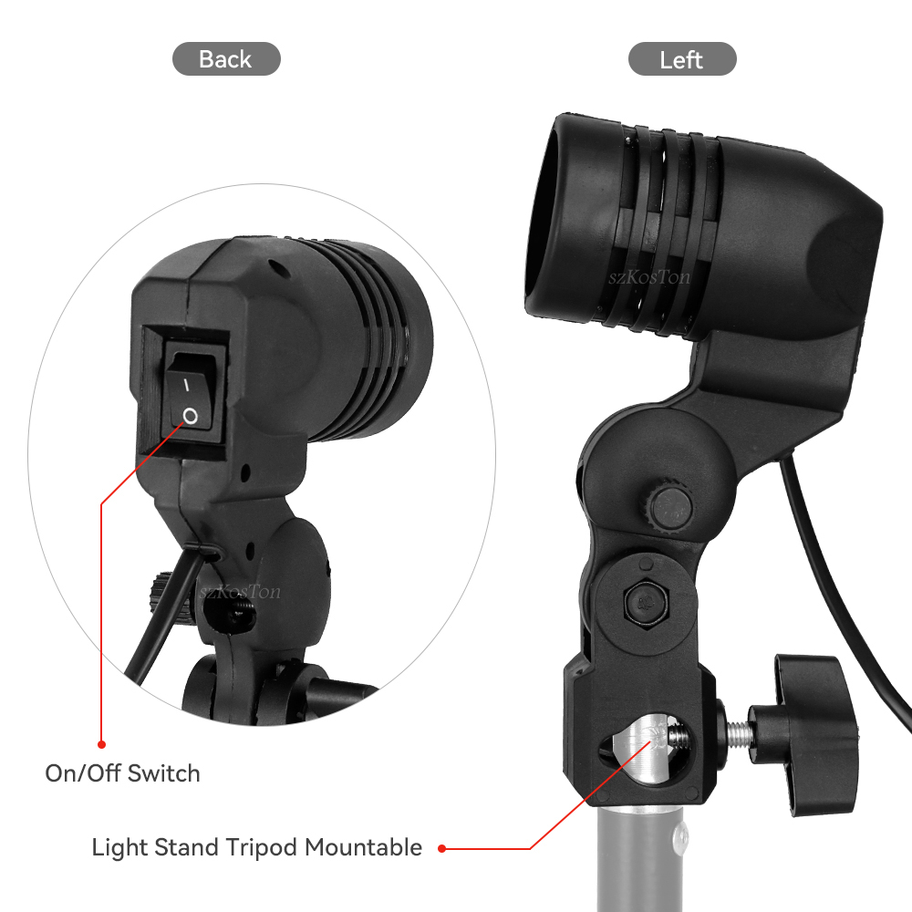 Single Head Bulb Holder E27 So - Photography Umbrella Light review and price