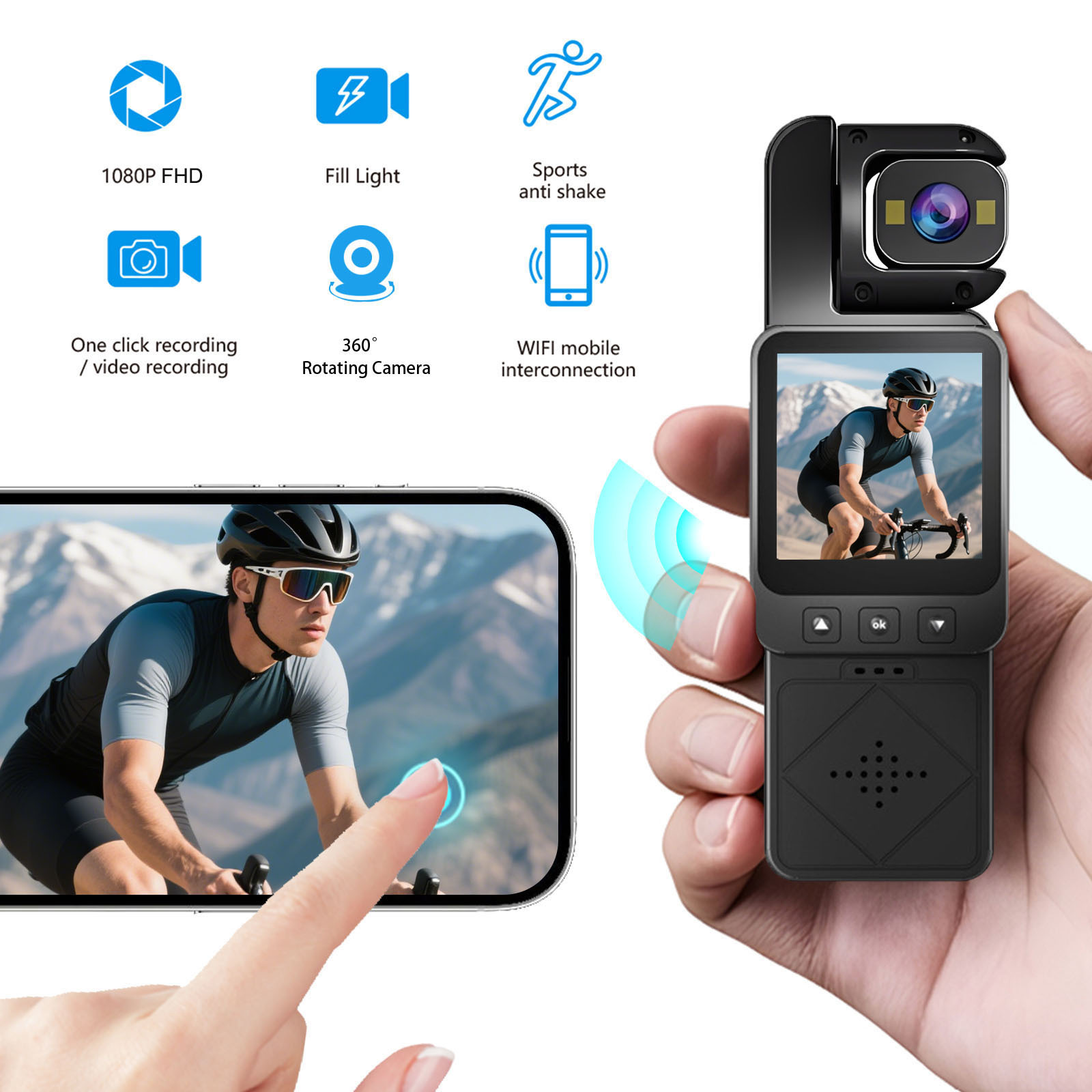 DV02 4K Handheld Action Camera - Photography Blog review and price