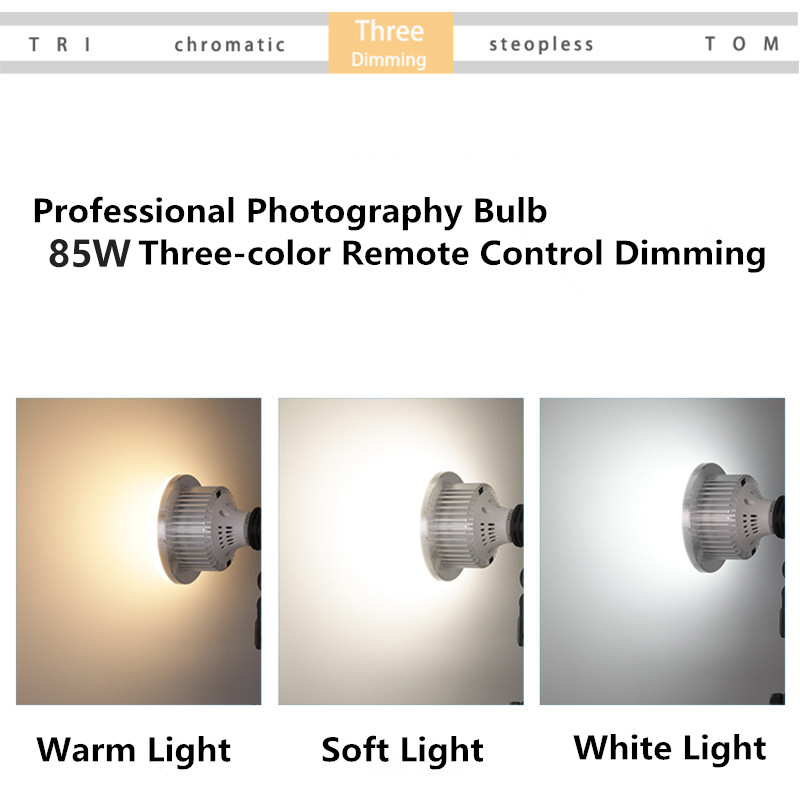 85W LED Photographic Lighting  - Photography Bulb review and price