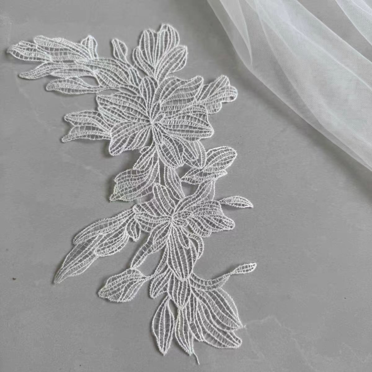 1Pc Black White Lace Flower Pa - Photography Job review and price