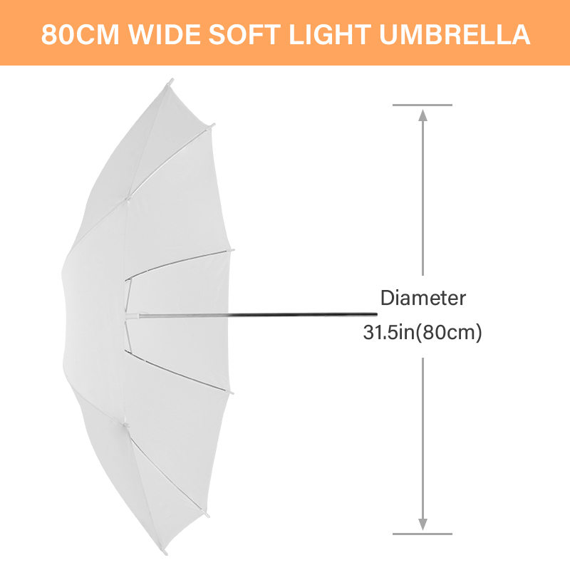 76 * 80cm X4 Transparent White - Photography Umbrella Light review and price