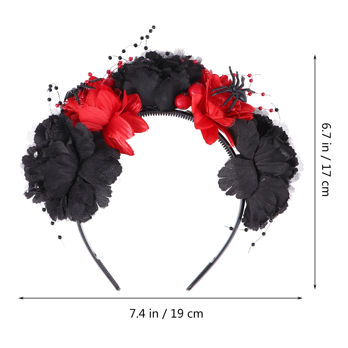 1Pcs Floral Hairband Simulated - Photography Dark Cloth review and price