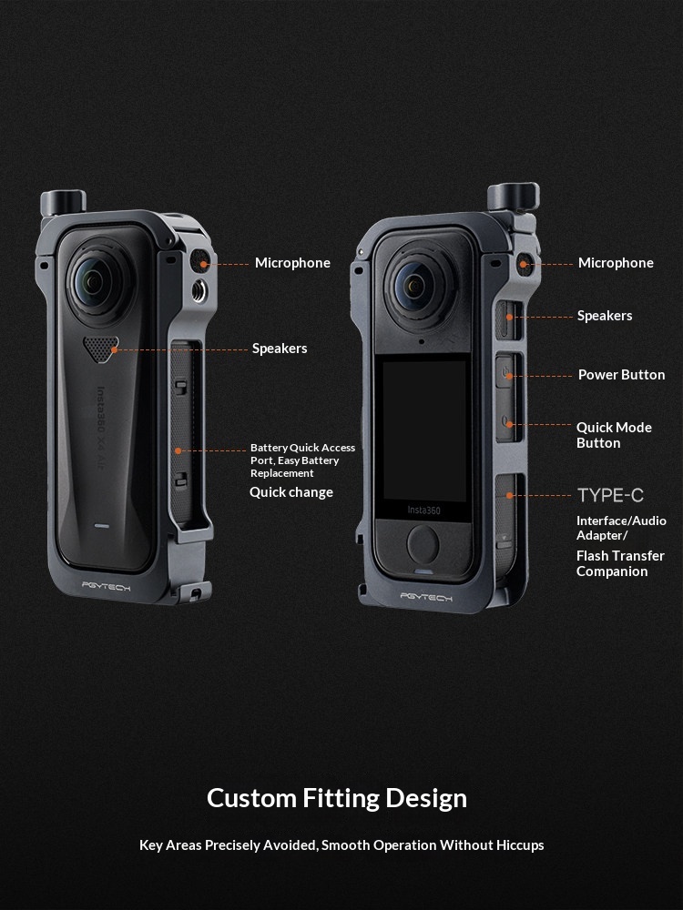 PGYTECH Camera Cage for Insta3 - Photography Blog review and price