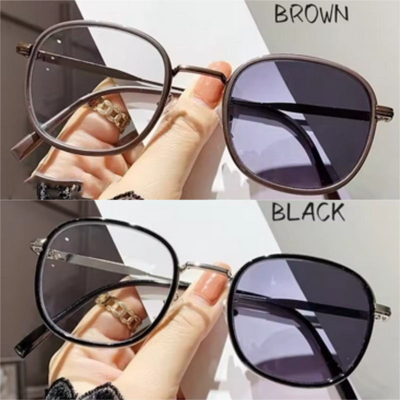 2 Pairs of Retro Square Metal  - Photography Street review and price