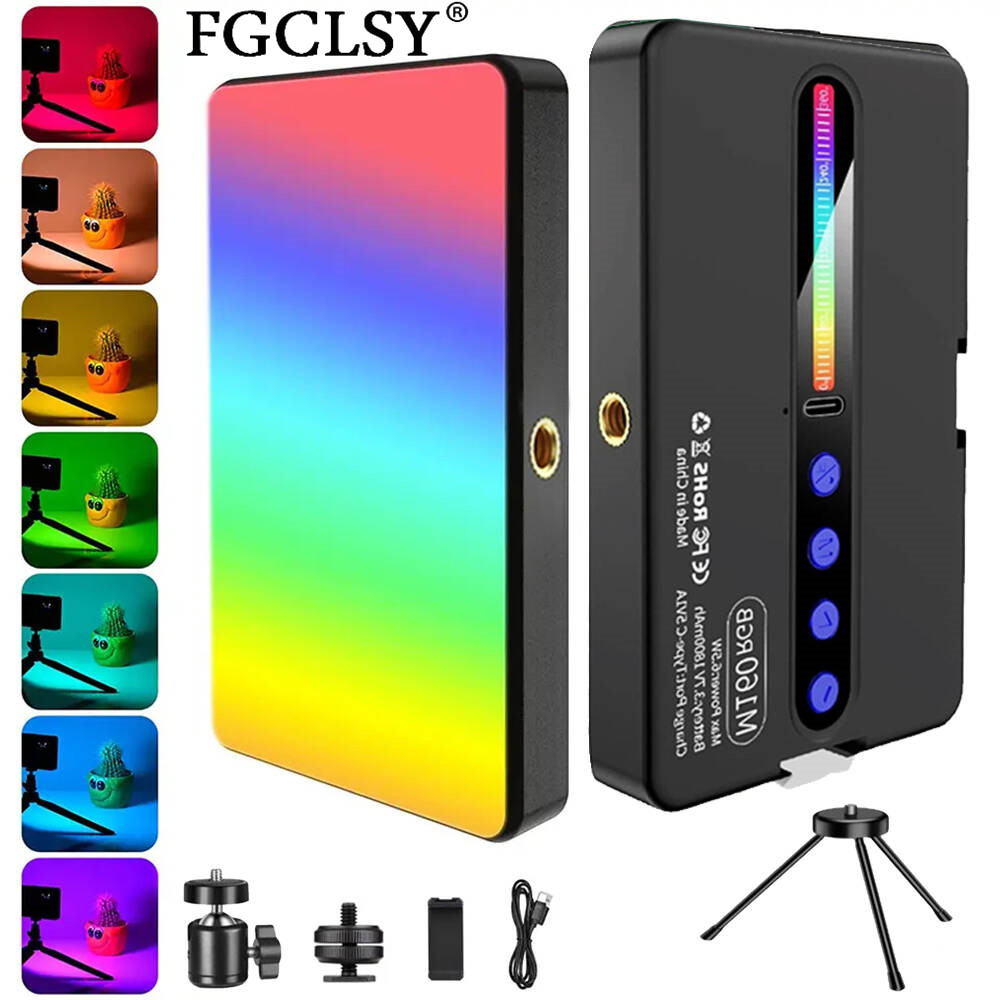 LED RGB Camera Light Full Colo - Photography Bulb review and price