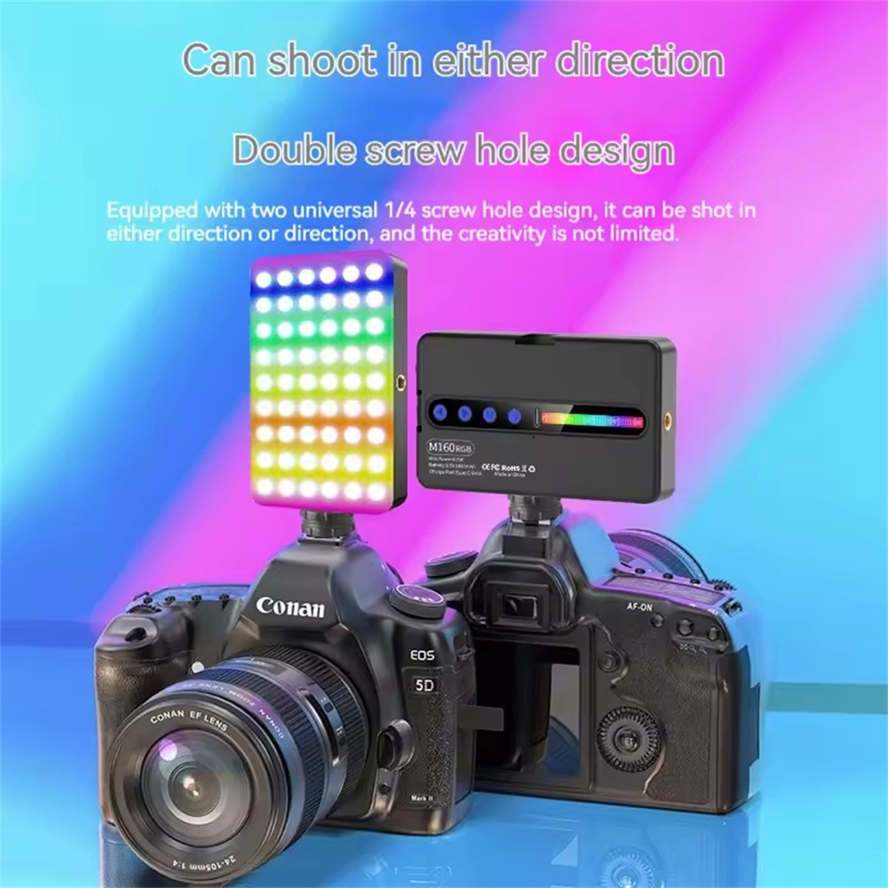 LED RGB Camera Light Full Colo - Photography Bulb review and price