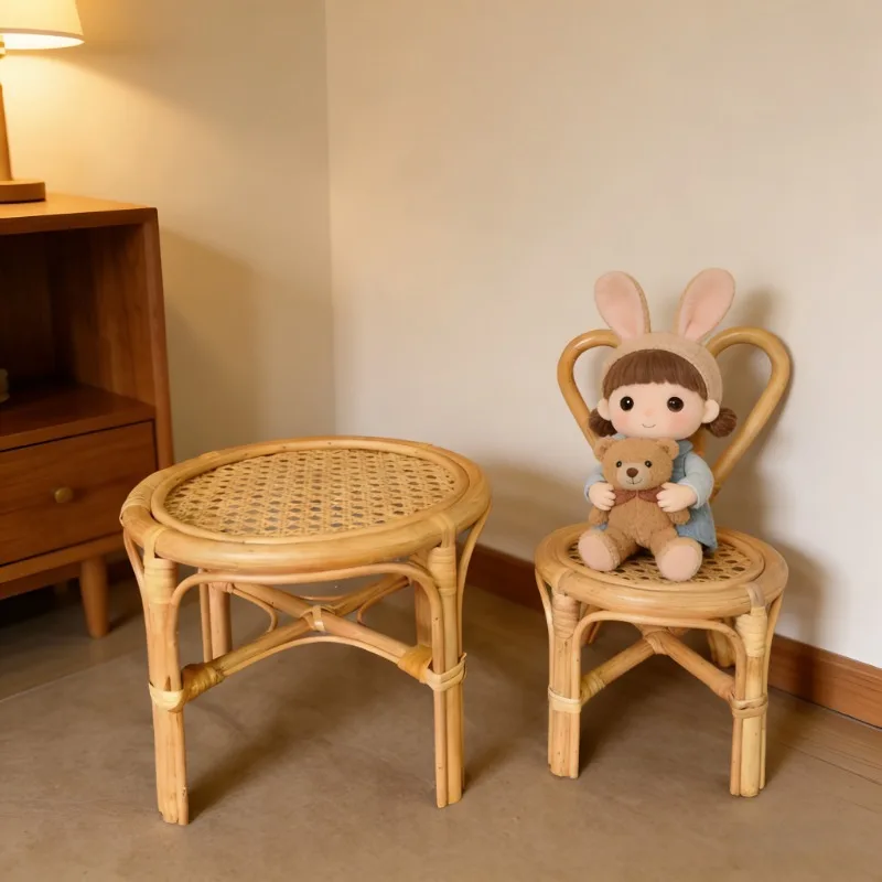 1pc Rattan Wood Handmade Woven - Photography Still Life review and price